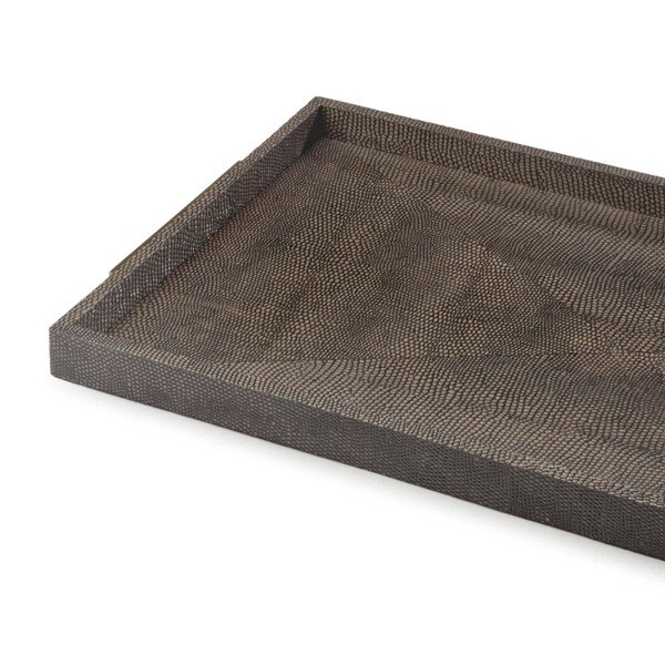 Rectangle Shagreen Boutique Tray